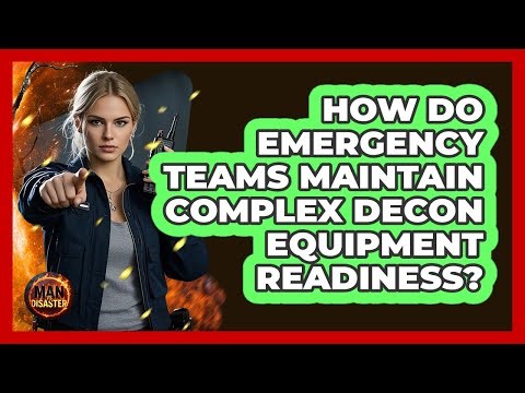 How Do Emergency Teams Maintain Complex Decon Equipment Readiness? - Man vs. Disaster