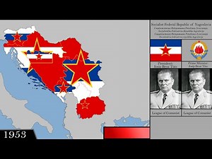 The Yugoslavia History Every Year | With Flags