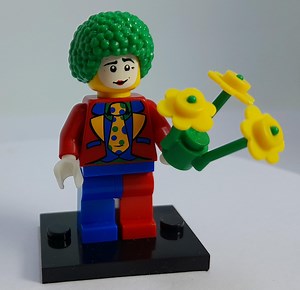 Circus Clown Figure - Custom Built From Genuine Lego - Etsy Canada