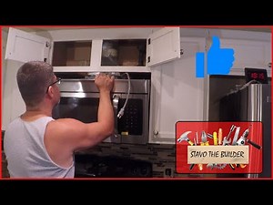 How to Install a Microwave - Microwave installation