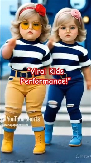 ✨ “Cute Kids Girls Rocking the Stage with Two Song Mashup! Adorable Performance Alert!”💃