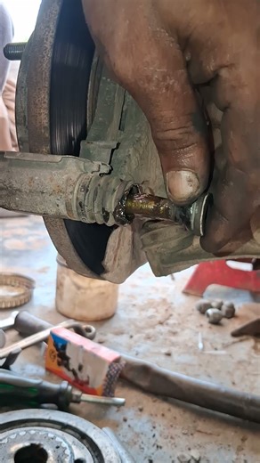 # Toyota brake caliper fitting #modified #reels #car #tools #shortsfeed #motivation #tips #viral #