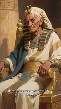 Ramses II: one of the most famous pharaohs of ancient Egypt