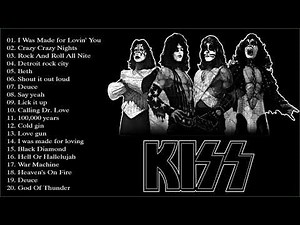 Kiss Greatest Hits Full Album - Best Of Kiss Playlist