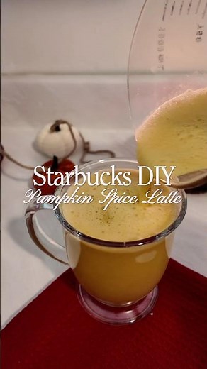 Starbucks Pumpkin Spice Latte Healthy and Delicious DIY 🎃