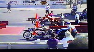 Back in 99 to all-time greats Steve Rice and Rickey Gadson were teamed up and had the backing of Kawasaki. This was an incredible time for racing! | CycleDrag