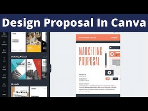 How to design Proposal In canva.com - Guru Helper