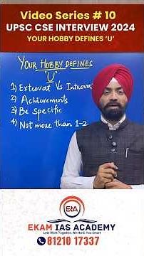 UPSC CSE Interview 2024: How Major SPS Oberoi Defines Your Hobby