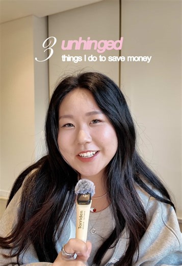 a little scared to admit this LOL but you gotta do what you gotta do 😝💸 here are 3 unhinged things i do to save money as an unemployed uni student 👩🏻‍🎓 #university #unistudent #studenttips #savingmoney #personalfinance
