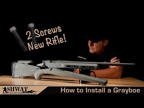How to Install Remington 700 Stock - Grayboe Ridgeback
