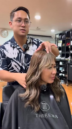 Touched by MR MIGUEL, perfected by passion. BOOK NOW ➡️ 09173096554📍6th floor Eastwing, Shangrila Mall, Mandaluyong #Miguelized #threema #threemabymiguelized #threemasalonph | Miguelized