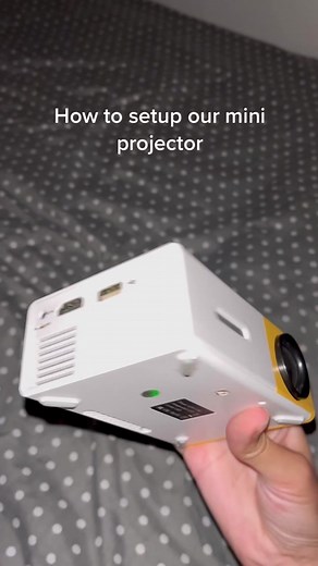 How to setup our mini projector