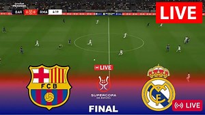 LIVE🔴 | RMA vs FCB FINAL MATCH | Fc Barcelona vs Real Madrid Live Match Today | Real Madrid vs Barcelona Live | Sports By Arif 1Million