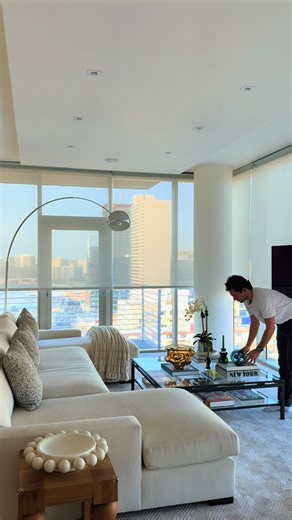 Three Top Tips for styling a coffee table 🤍🤍🤍 \t1.\tVary the heights- Layer objects of different heights to create dimension and interest. \t2.\tInclude a sculptural object- Something with form and presence makes the table feel curated rather than just functional. \t3.\tSpecial Books- Choose ones that reflect your interests so they naturally become conversation starters when guests visit.