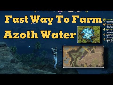 New World - Fast Way To Farm Azoth Water