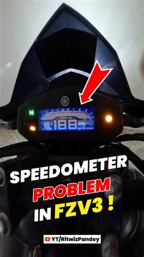 SpeedoMeter Issue on my YAMAHA FZV3 || Ritwiz pandey