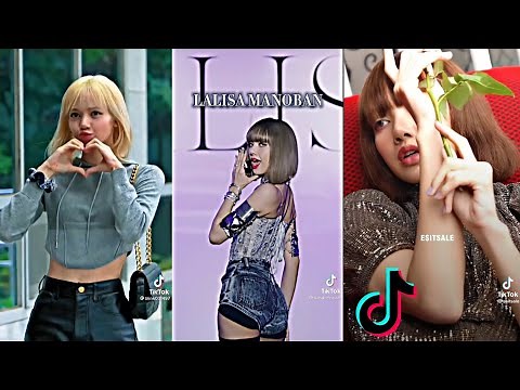 Blackpink Lisa (Lalisa Manoban) #104 Tiktok Compilation Part 4 || Tiktok Edits || Real Size