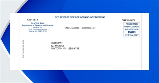 Inflation refund checks mailed to over 8 million N.Y. households, governor says