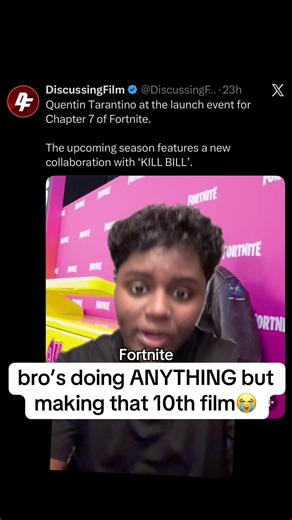 2019 was 6 years ago🫩 #quentintarantino #fortnite #movie #fyp | Quentin Tarantino