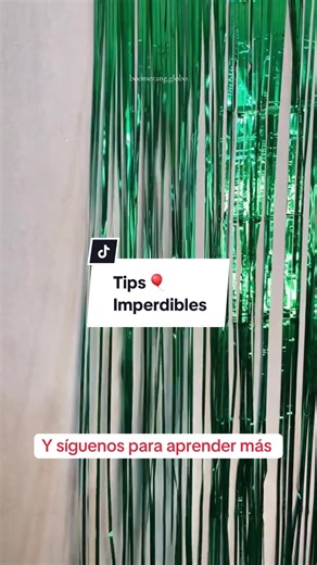 Aprende técnicas de decoración con globos