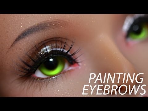 How to Paint BJD Eyebrows