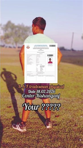 bsf tradesman 🪖🏃⚔️🇮🇳 /bsf tradesman Admit card download #bsf #bsftradesman2025 #viral #youtubeshorts
