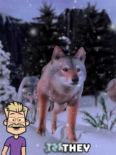 Why Does the Alpha Wolf Walk Last 😲 #mystery