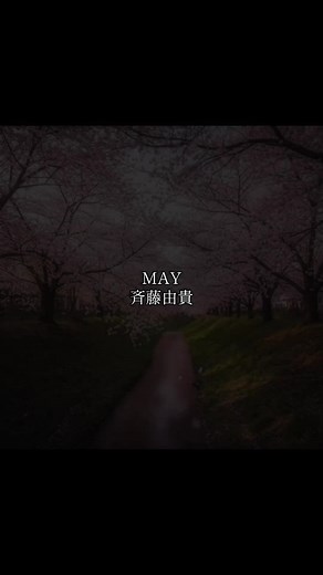 MAY #斉藤由貴 #懐メロ #懐かしい曲 #春ソング #映画主題歌 #CMソング