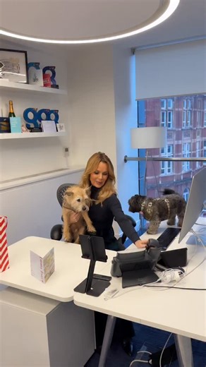 Wearing @hollandcooperclothing boots @off____white ….dogs ( models own) | Amanda Holden