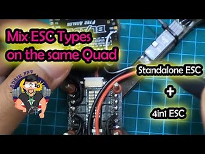 Repairing a 4in1 ESC, with an individual standalone ESC!