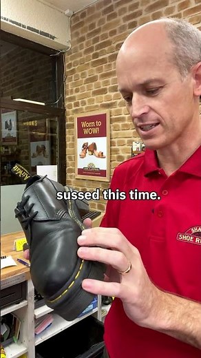 Dr Marten side split repair. Don't despair if your Docs split on the side of the sole.