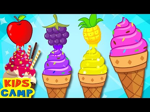 Elly's Fruit Ice Cream Truck | Learn Colors for Kids with Best Learning Videos for Kids