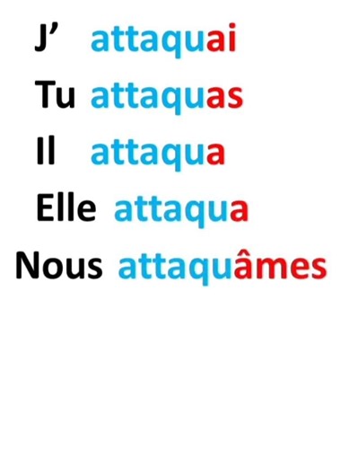 attack in the past simple