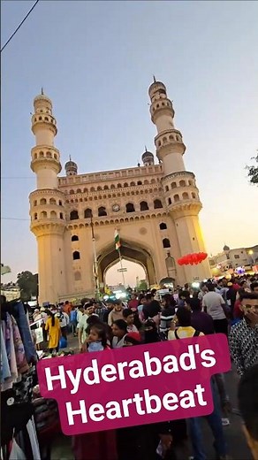 Exploring Charminar The beauty of Hyderabad | Charminar Nights