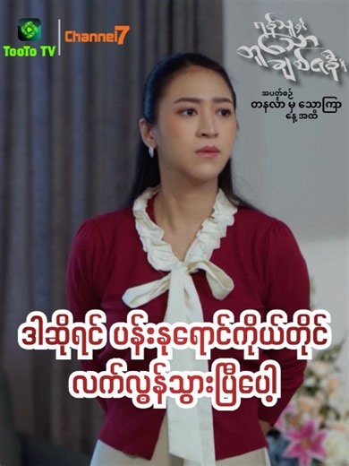 ဒါဆိုရင် ပန်းနုရောင်ကိုယ်တိုင်လက်လွန်သွားပြီပေါ့#ဇာတ်ကား #entertainment #TooToTV #movie #action #toototv #အချစ် #drama #ရန်သူနှင့်တူသောချစ်ဇနီး #သံသာမိုးသိမ့် #channel7 #အောင်ရေချမ်း #နေရှိုင်း #chelchel #ဘေဘီမောင် #နေနော်