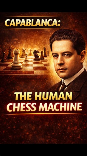 Capablanca: The Chess Machine! #capablanca