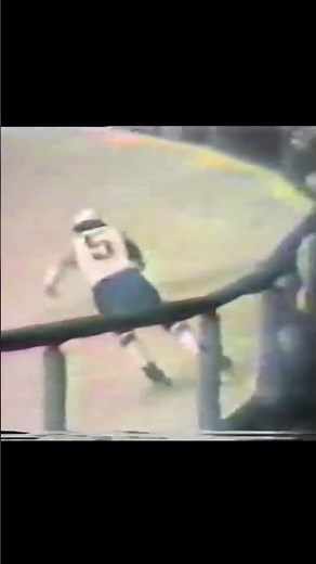 1974 Roller Games - LA T-Birds vs Bay Bombers. #rollerskating #derby #rollerderby #quadskates #skate