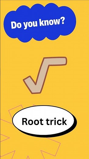 Multiply Square Roots in 5 Seconds 🤯