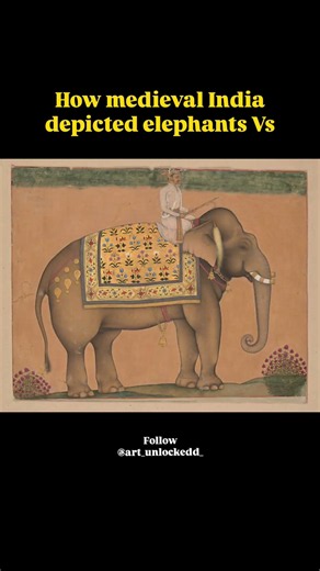Medieval India vs Medieval Europe: Why Did They Draw Elephants So Differently? | Art History