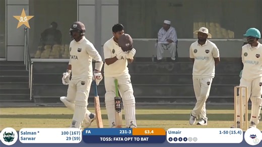 In-Form Salman Khan Smashes 114 Runs | FATA Region vs Bahawalpur Region | Day 1 | Quaid-e-Azam Trophy 2025-26 | PCB | M2P1K 📺 Watch Live (outside Pakistan): https://youtu.be/2c_eEpX5evQ For viewers in Pakistan, watch on Tapmad #FATAvBWP | #QeAT | Pakistan Cricket Team