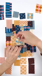 New Geometry Patchwork Sashiko Kit! My love for this fabric collection has not faltered since I first saw it. I’ve chosen 12 out of the “Geometry” collection from @rubystarsociety to create this new kit, available in the new year. Normally I would ask all of you for name suggestions, but this one is unusual because all the fabrics come from the same collection. SO, it’s named “Geometry”! It looks beautiful with slow stitching and raw edged scrappiness. Remember, scrappiness is happiness! #banjof