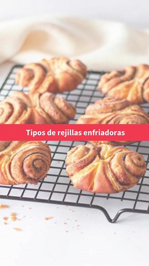 Tipos de rejillas enfriadoras para tu cocina