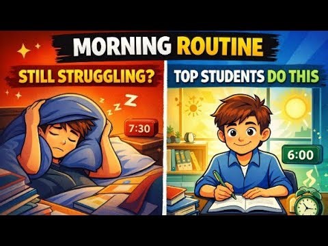 Top students morning routine that actually works study smarter