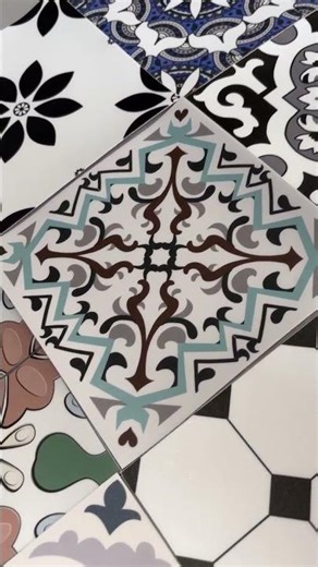 Contact An Khang via Zalo 0816.282.666 - Classic Pattern Wall and Floor Stickers