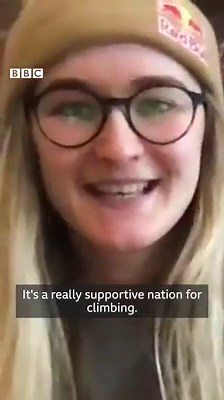 35K views · 79 reactions | "It's hard to train full time... when there's uncertainty surrounding the thing you're putting all this effort into." World Champion Shauna Coxsey is training for sport climbing's Olympic debut. Which in Covid times, means climbing walls in your basement... https://www.bbc.co.uk/news/av/newsbeat-56039969 | Newsbeat | Facebook