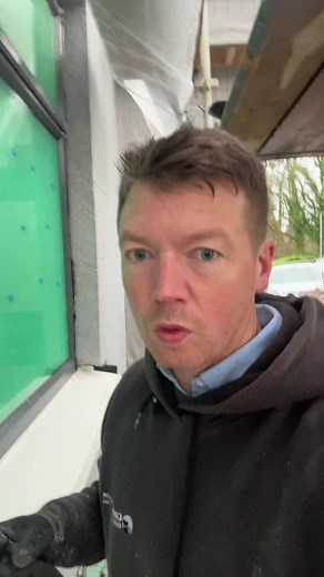 Finishing Installation of Passive Window Sills for ICF Construction