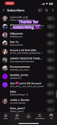 All their @ are in the description if you wanna sub to them #thanks #viral #subscribemychannel #fyp