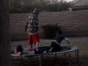 older brothers what can you say..eww farts
