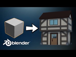 Create a Cozy Cabin - Blender Beginner Tutorial