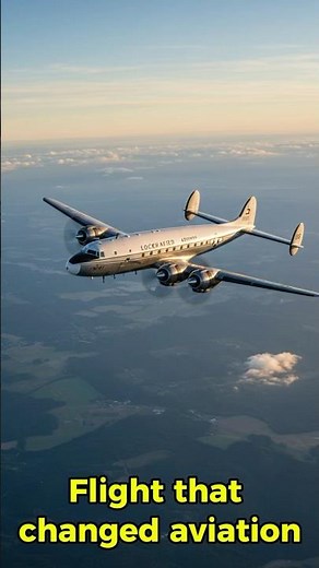 May 7, 1939 – The First Flight of the Lockheed Constellation